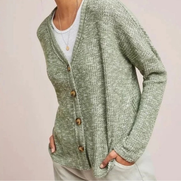 Eri + Ali | Waffle Knit Cardigan - Picture 1 of 4